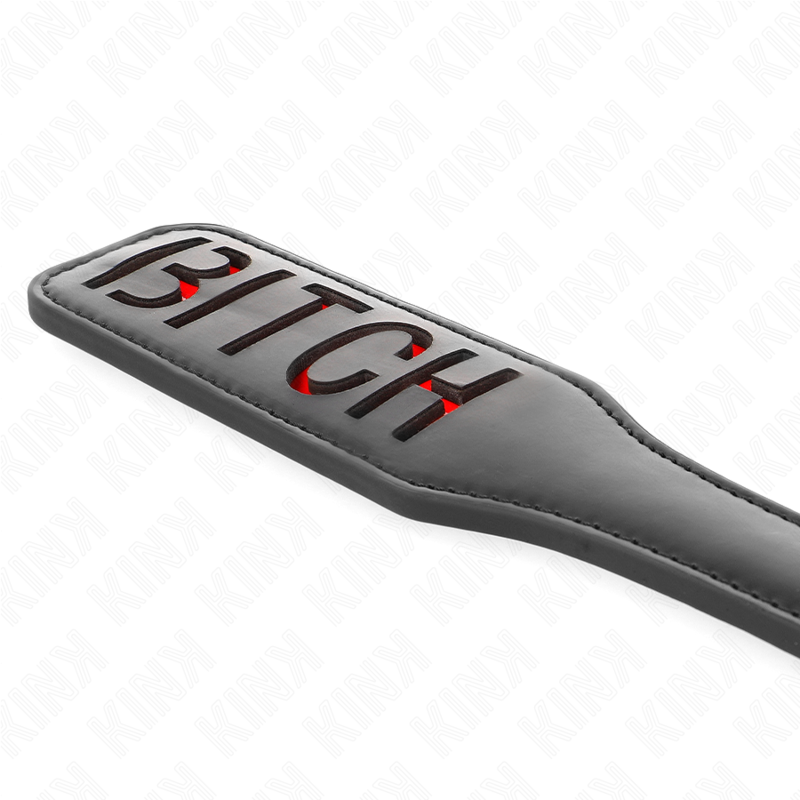 Paddel mit Schriftzug „Bitch“ – 32 × 6 cm – Bild 4