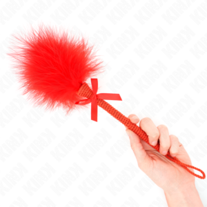 Federkitzler – Rot – 25 cm