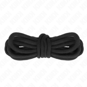 Baumwoll-Bondage-Seil – Schwarz – 10 m