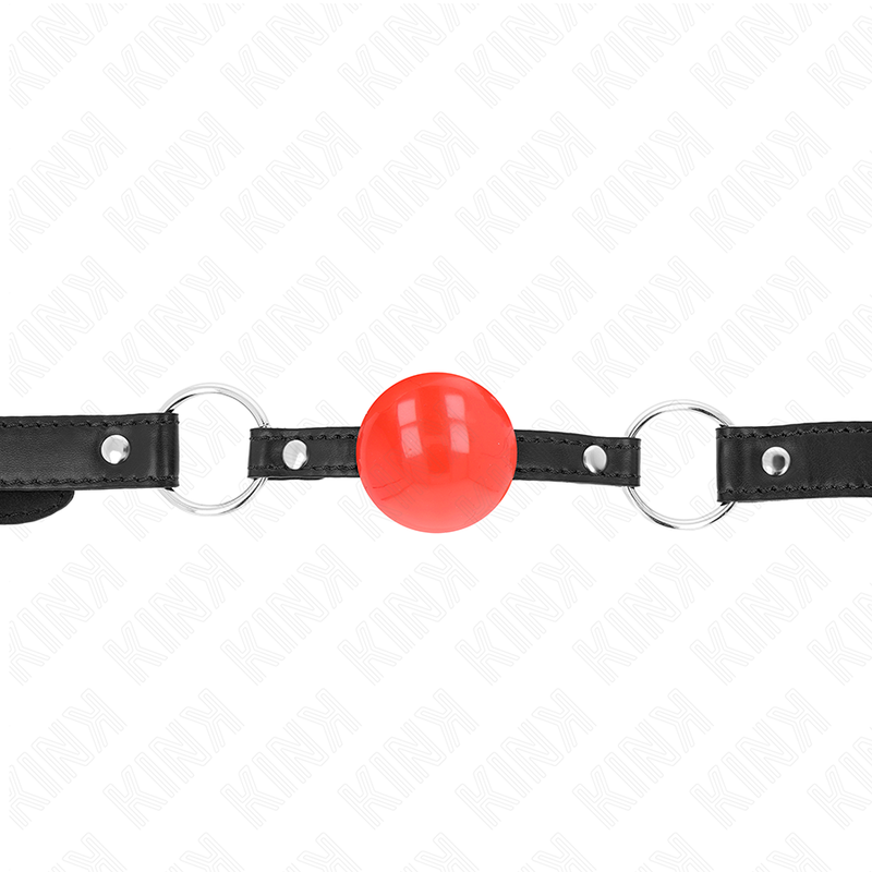 Ballknebel – Rot – Ball Ø 4 cm