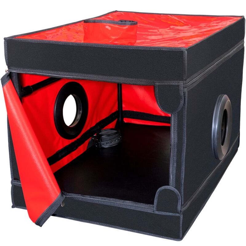 Kink Club La Niche – Spielkabine – Schwarz/Rot – Bild 6