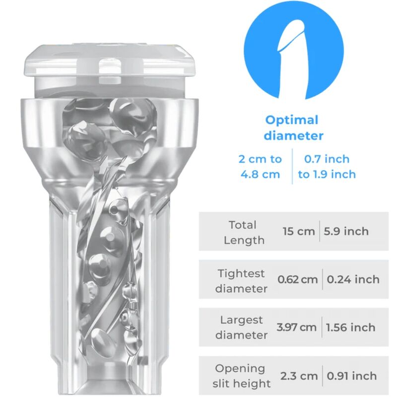 Feel Pocket Crystal & PowerBlow – Masturbator-Set – Bild 6
