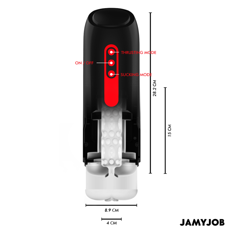 Phantom – Automatischer Vagina-Masturbator mit 5 Saug- und Stoßmodi – Bild 4