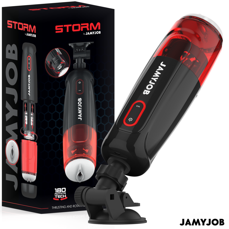 Storm – Automatischer Vagina-Masturbator mit 10 Rotations- und Stoßmodi