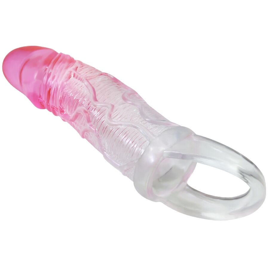 Odes Penisvergrösserungshülse – Penisverlängerung – Rosa – 2 cm – Bild 3