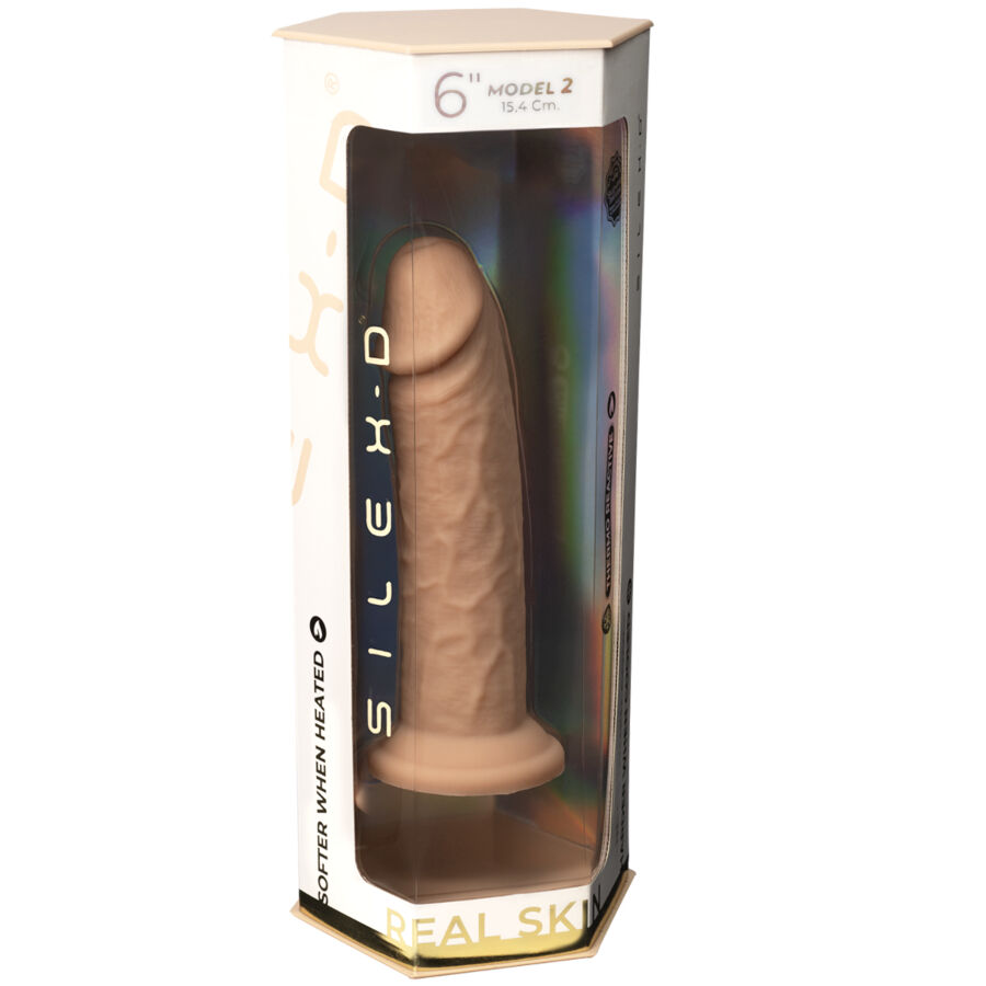 Realistisches Penismodell 2 Thermoaktives – Realistischer Dildo – 15,4 cm – Bild 5