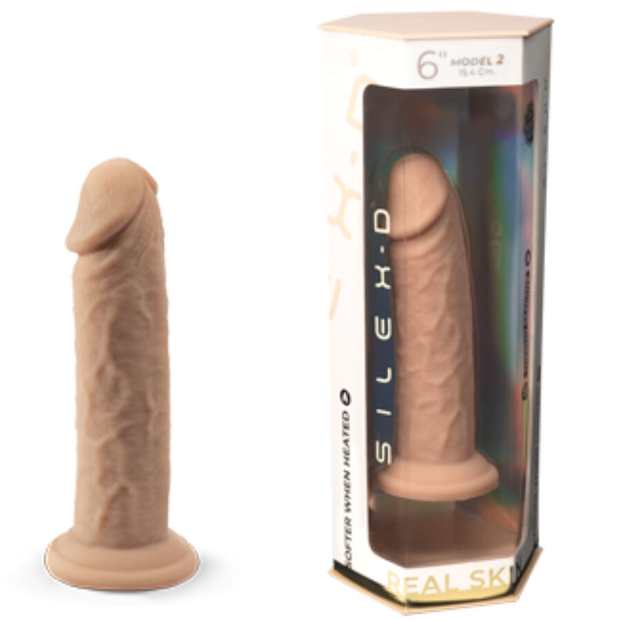 Realistisches Penismodell 2 Thermoaktives – Realistischer Dildo – 15,4 cm – Bild 6