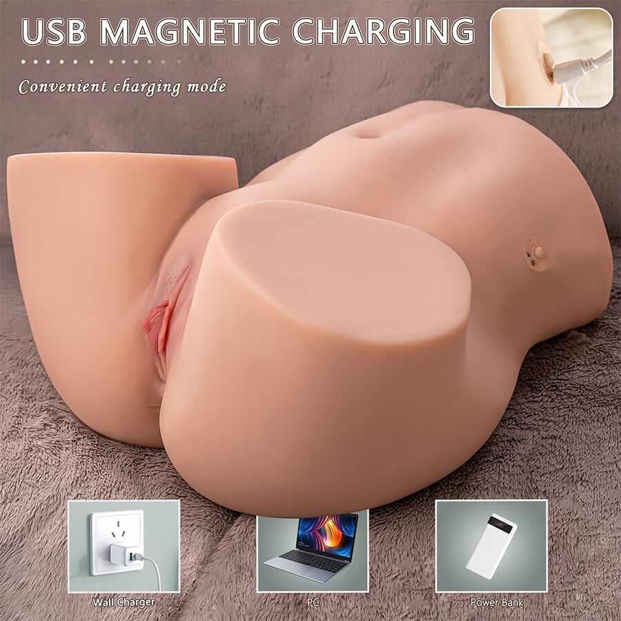 Ethel – Realistischer Vagina-Masturbator mit Vibration und mehreren Positionen – Bild 15