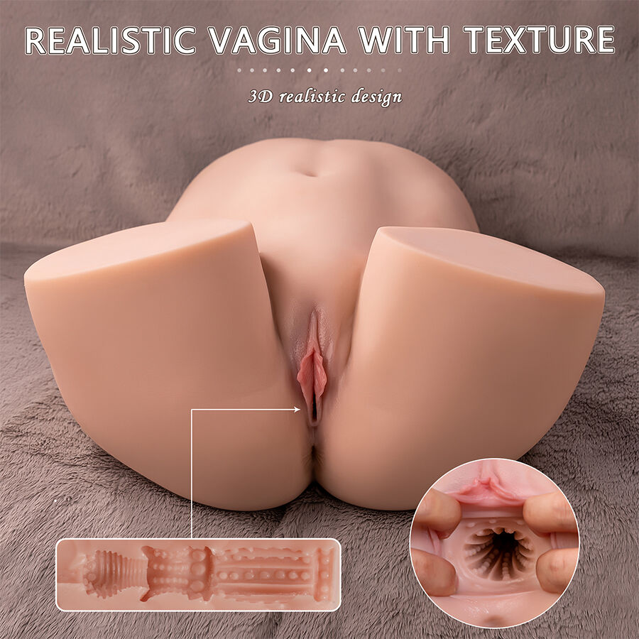 Ethel – Realistischer Vagina-Masturbator mit Vibration und mehreren Positionen – Bild 17