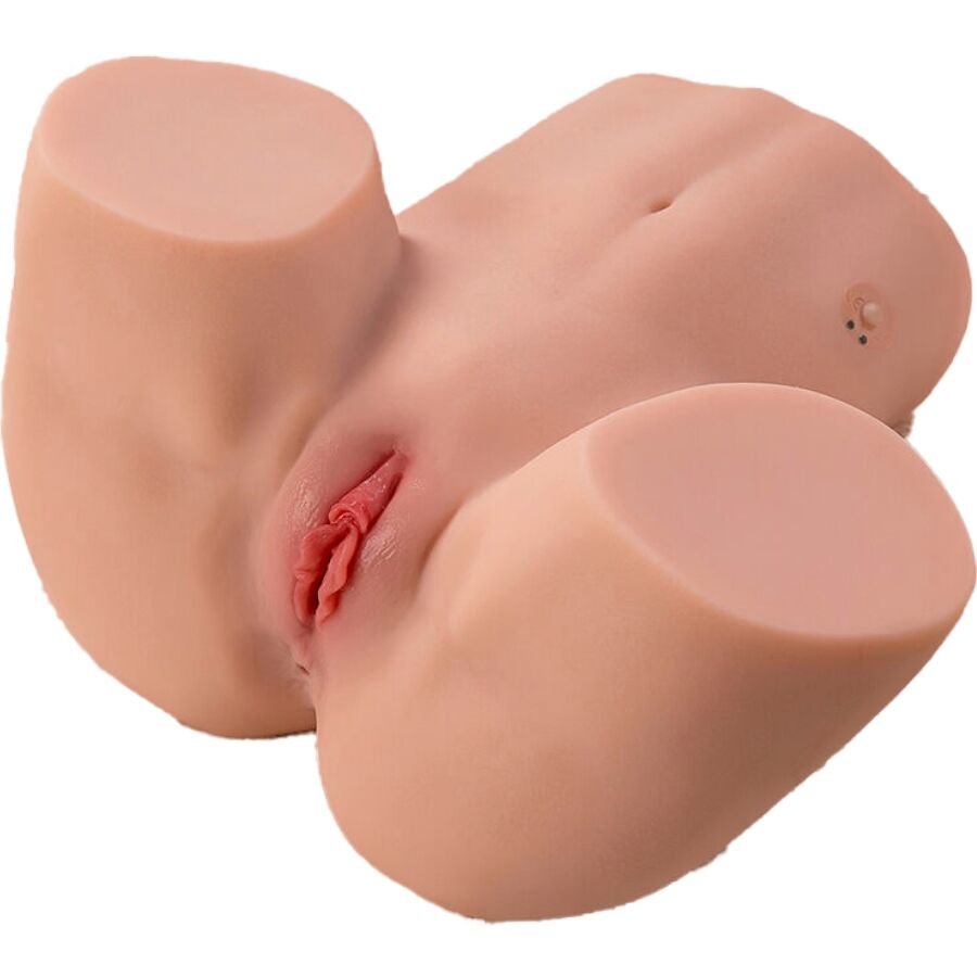 Maya – Realistischer Vagina- und Anal-Masturbator mit Vibration und Saugfunktion – 4,5 kg