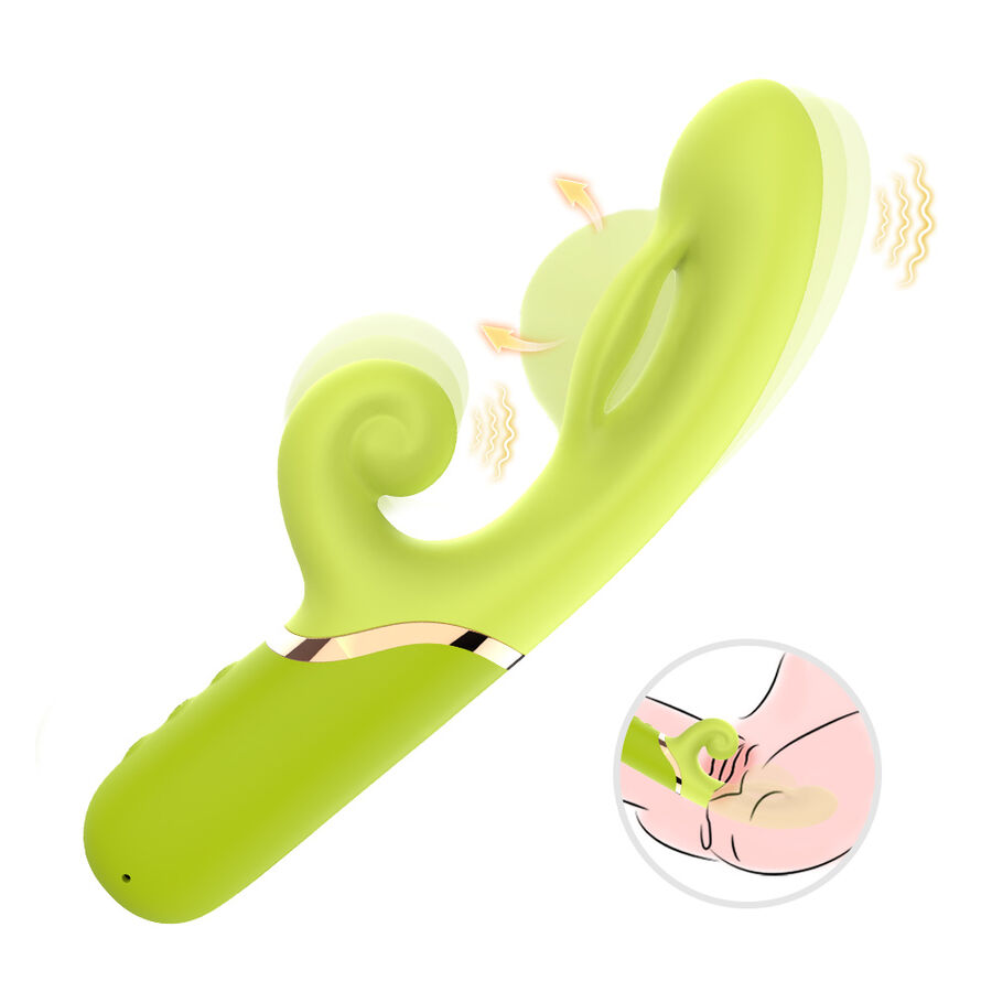 Aufblasbarer A-Punkt Zum – A-Punkt-Vibrator mit aufblasbar – Grün – Bild 2