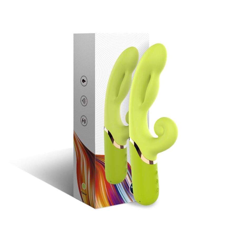 Aufblasbarer A-Punkt Zum – A-Punkt-Vibrator mit aufblasbar – Grün