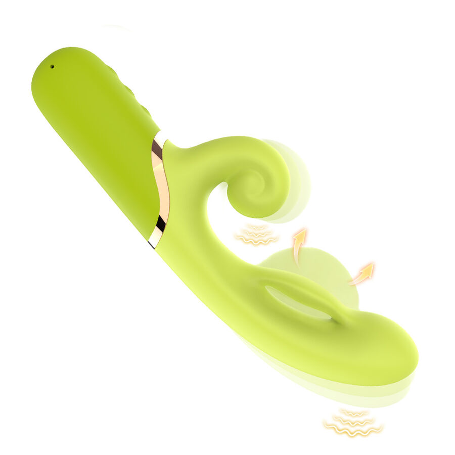 Aufblasbarer A-Punkt Zum – A-Punkt-Vibrator mit aufblasbar – Grün – Bild 4