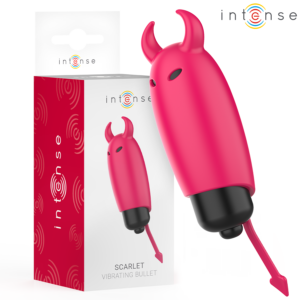 Scarlet – Bullet-Vibrator – Rot – 9,3 × 2,4 cm