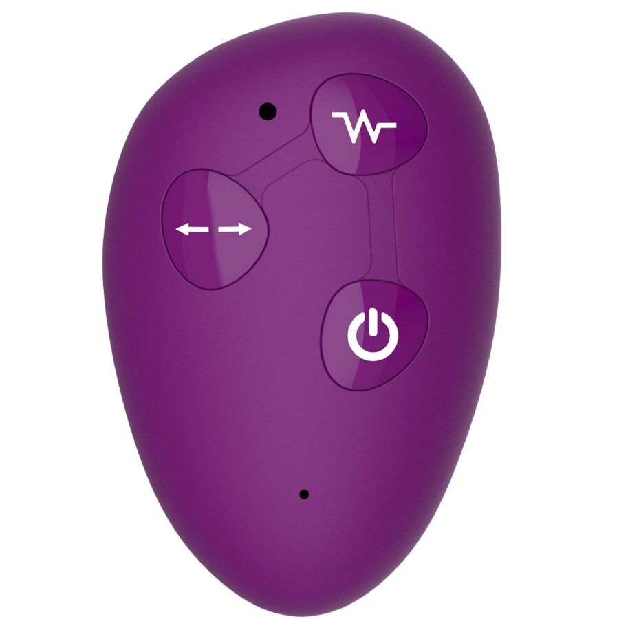 2-in-1 – Strapless Paarvibrator mit Fernbedienung – Lila – Bild 13