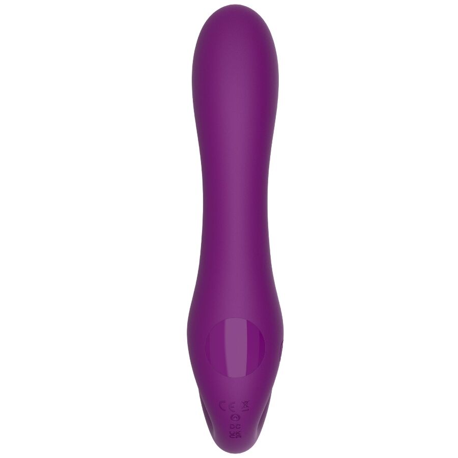 2-in-1 – Strapless Paarvibrator mit Fernbedienung – Lila – Bild 9