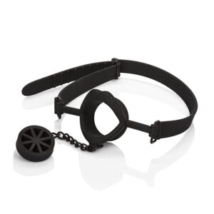 Scandal – Knebel mit schwarzem Silikon-Plug