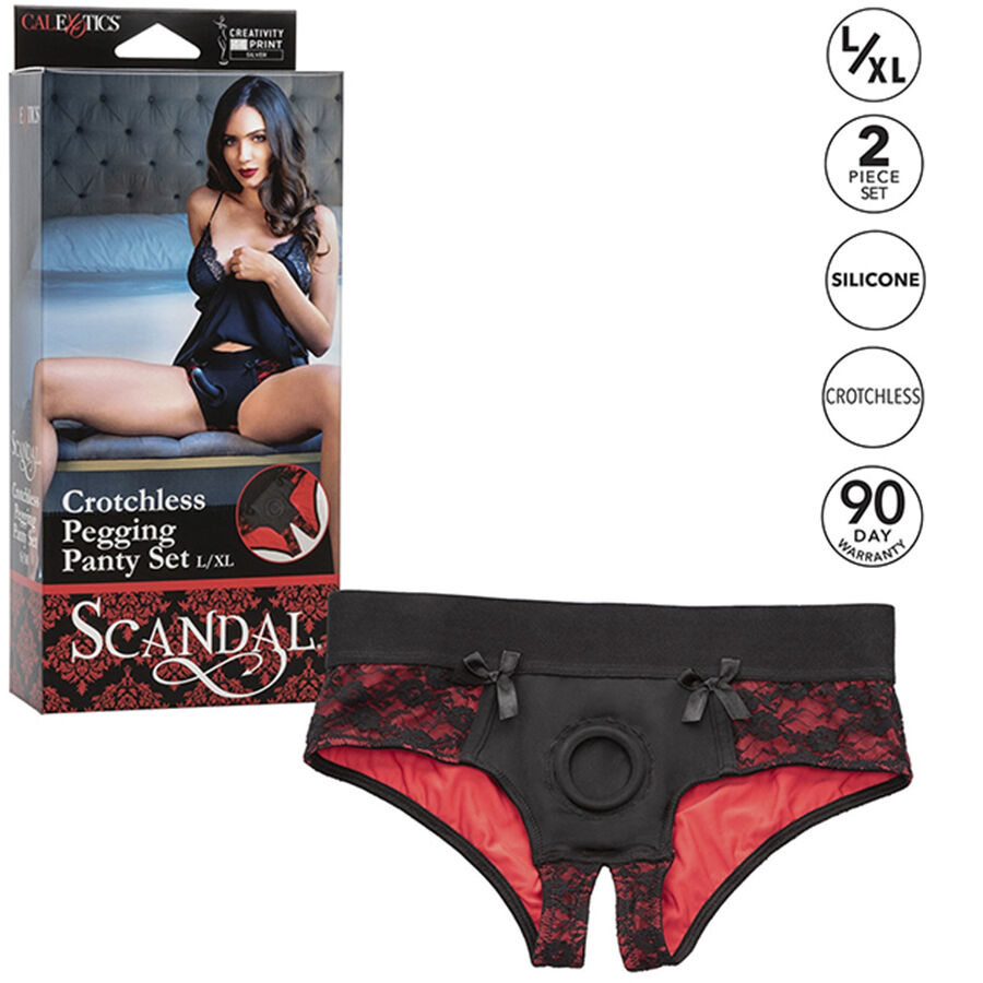 Scandal Set aus Schwimmendem Höschen mit Dildo Grösse L/XL – Bild 7