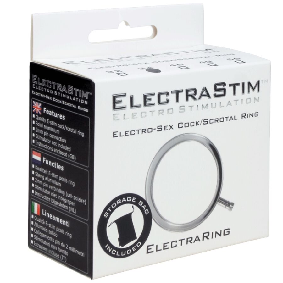 Electrarings Metall-Penisring 32 mm – Bild 3