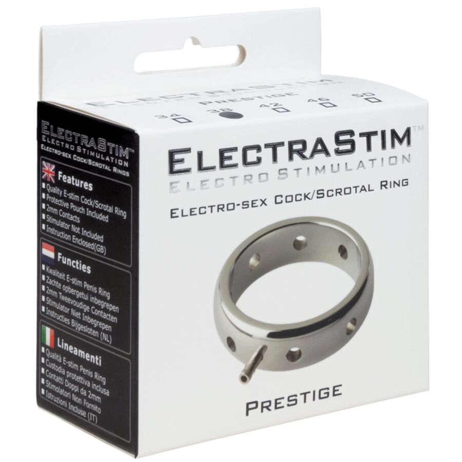 Prestige Elektromagnetischer Penisring aus Metall 46 mm – Bild 4