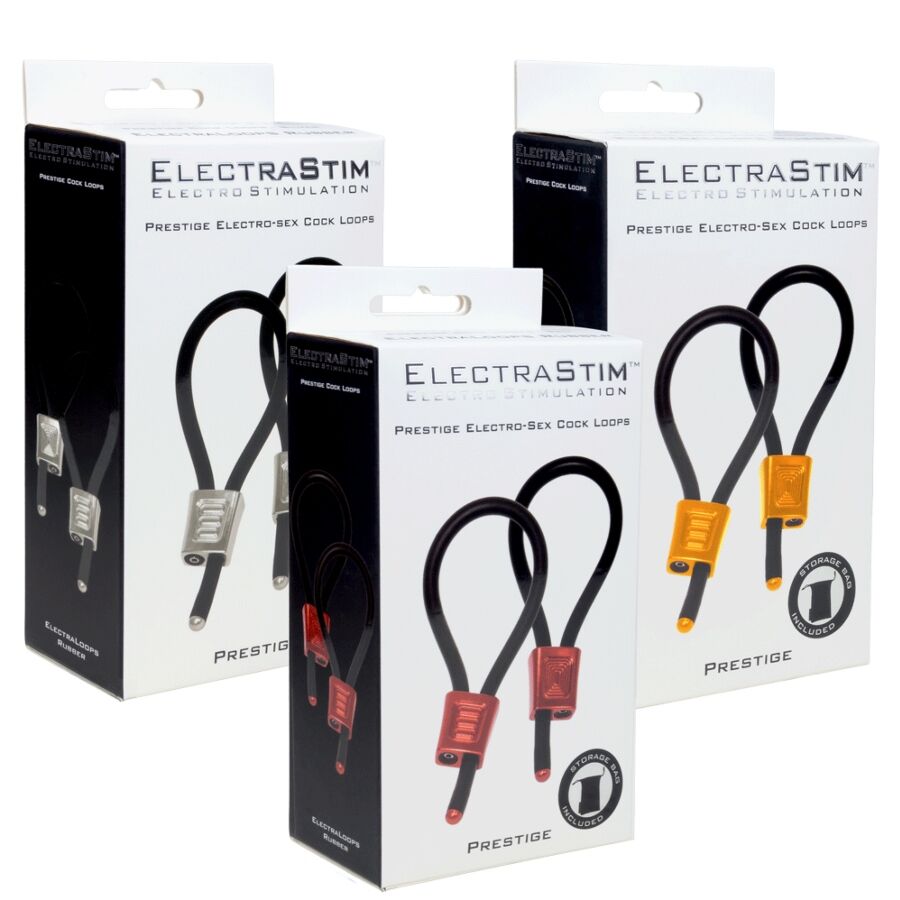 Prestige Electra Loops Verstellbare Cockringe – Rot – Bild 4