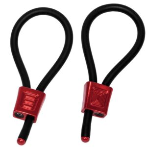 Prestige Electra Loops Verstellbare Cockringe – Rot