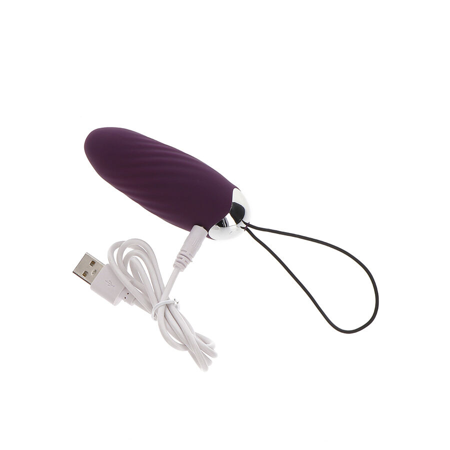 Knock Knock Eggstravagant – Vibrationsei mit Fernbedienung – Lila – Bild 4