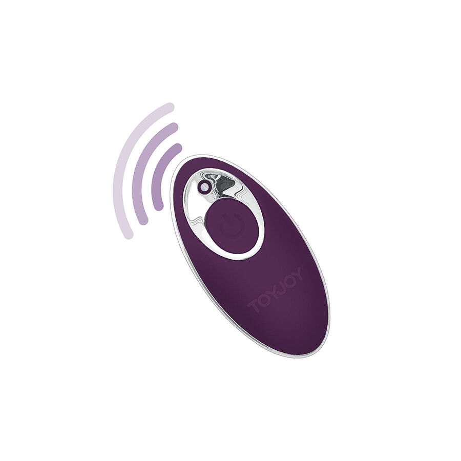 Knock Knock Eggstravagant – Vibrationsei mit Fernbedienung – Lila – Bild 3