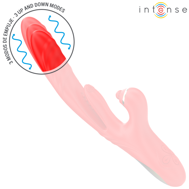 Rosalia – Vibrator mit Stoßfunktion und Oszillationsfunktion – Rot – Box – Bild 4