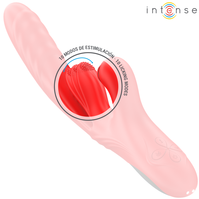 Rosalia – Vibrator mit Stoßfunktion und Oszillationsfunktion – Rot – Box – Bild 5