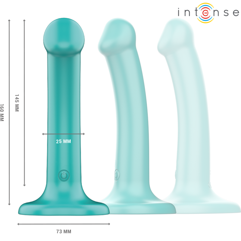 Katie – Vibrator mit Fernbedienung und Saugfunktion – Blau – 16 cm – 14 cm – Box – Bild 3