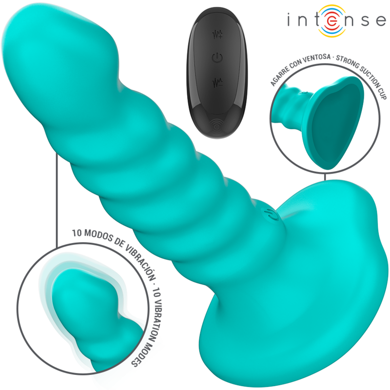 Buffy – Vibrator mit Fernbedienung und Saugfunktion – 14 cm – 12,5 cm – Box – Bild 2