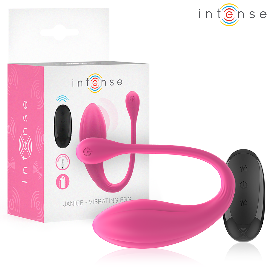 Janice – Paarvibrator mit Fernbedienung und Zungenstimulation – Box