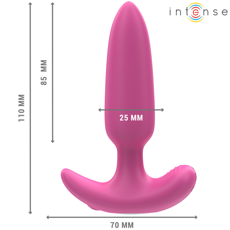 Ross – Silikon-Analplug mit Fernbedienung – 11 cm – 8,5 cm – Box – Bild 3
