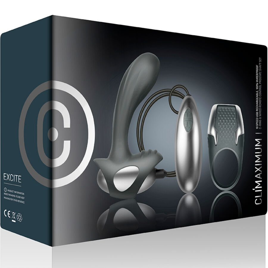 Excite – Penisring mit kabelgebundenem Prostata-Massager – Bild 4