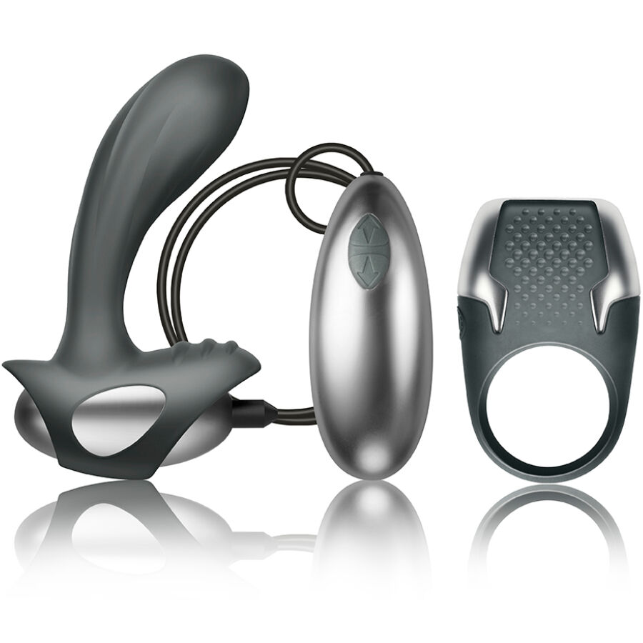 Excite – Penisring mit kabelgebundenem Prostata-Massager