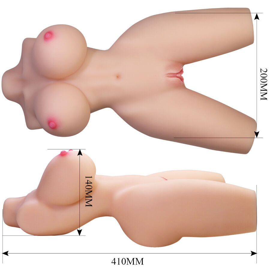 Lily – Realistischer Torso mit Vagina- und Analöffnung – 4 kg – Bild 8