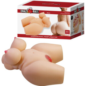 Grace – Realistischer Torso mit Vagina- und Analöffnung – 7,5 kg