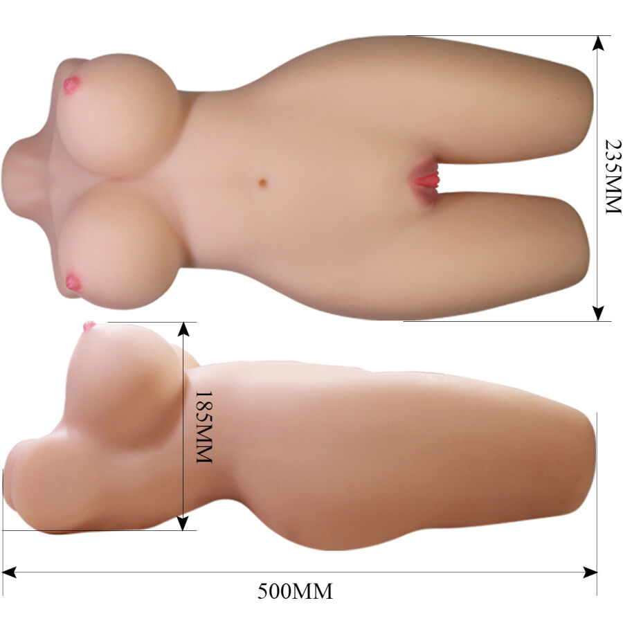 Mia – Realistischer Torso mit Vagina- und Analöffnung – 8,5 kg – Bild 8
