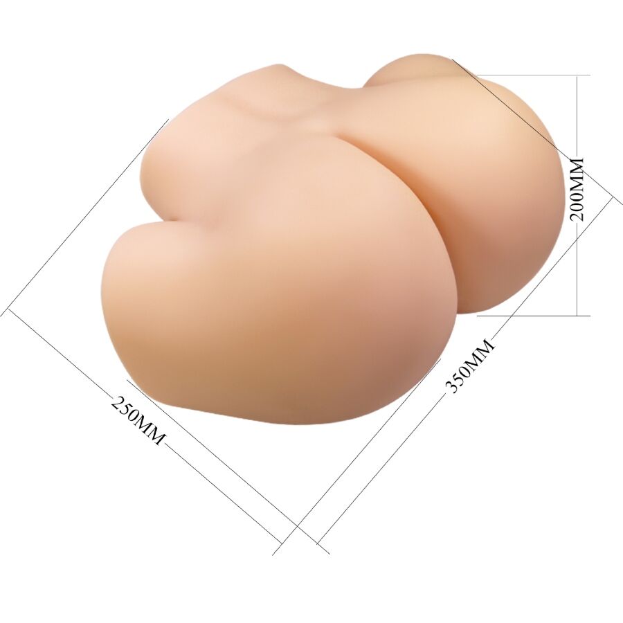 Vivian – Realistischer Po-Masturbator mit Vagina- und Analöffnung – 7 kg – Bild 5