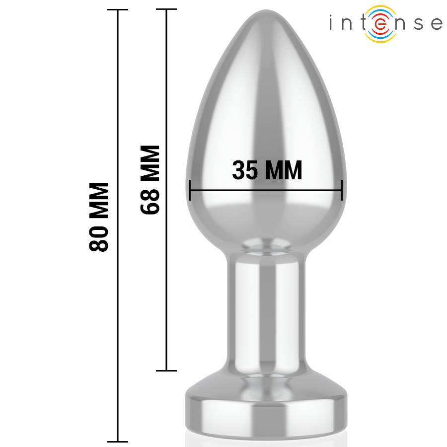Vibrierender – Metall-Vibrierender Analplug mit Fernbedienung – Größe S – Bild 5