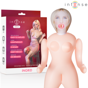 Ingrid – Aufblasbare Sexpuppe mit drei Öffnungen