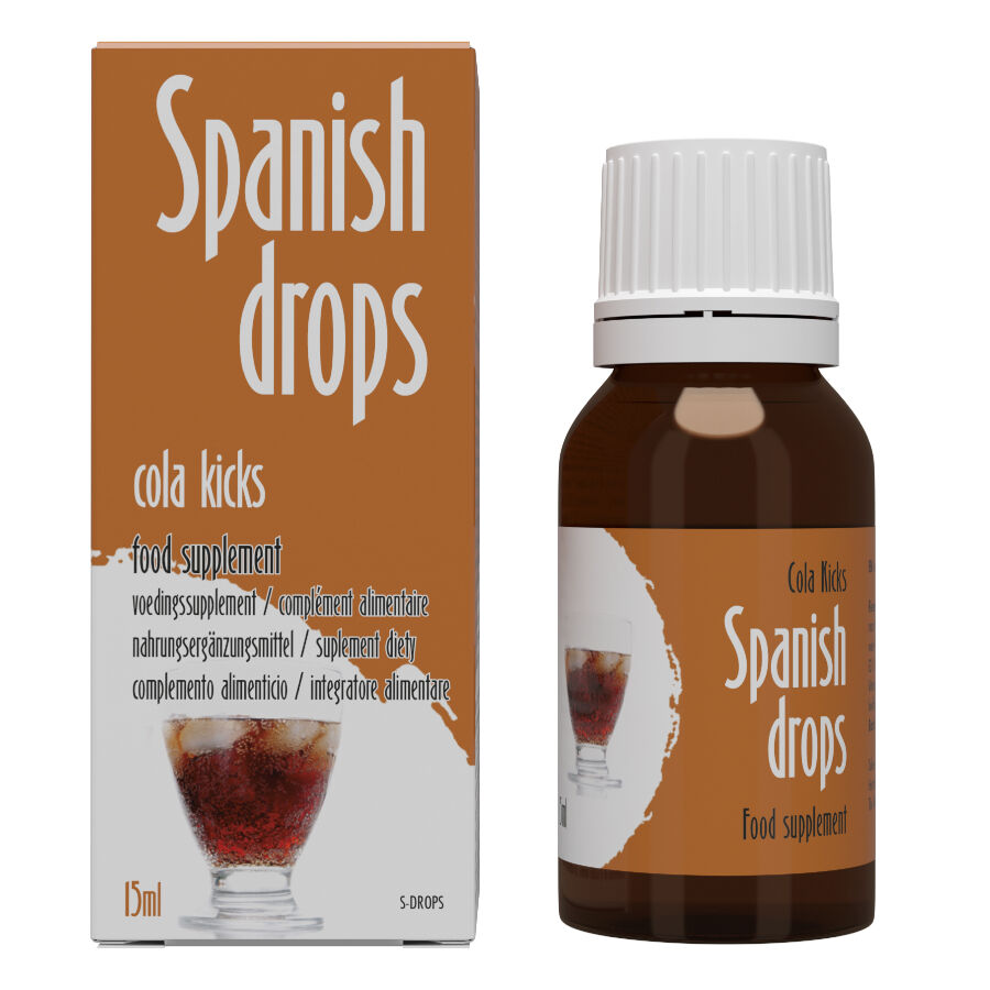 Spanish Drops Cola Kicks – Nahrungsergänzungstropfen – 15 ml