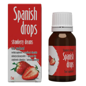 Spanish Drops Strawberry Dreams – Nahrungsergänzungstropfen – 15 ml