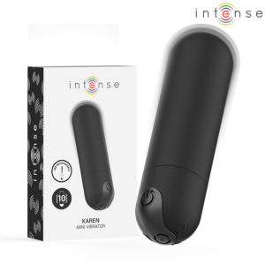 Karen Mini Wiederaufladbarer Vibrationskugel Schwarz – Bullet-Vibrator