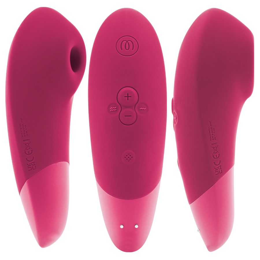 Enhance – Klitorisstimulator mit Druckwellen und Vibration – Leuchtend Rosa – Bild 2