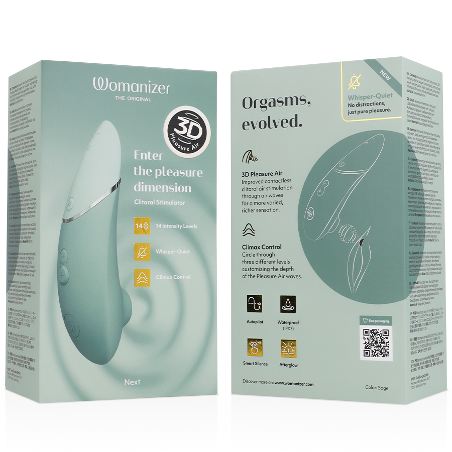 Next – Klitorisstimulator – Salbeigrün – Bild 7