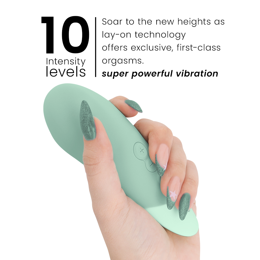 Vibe – Leiser Auflegevibrator – Salbeigrün – Bild 5