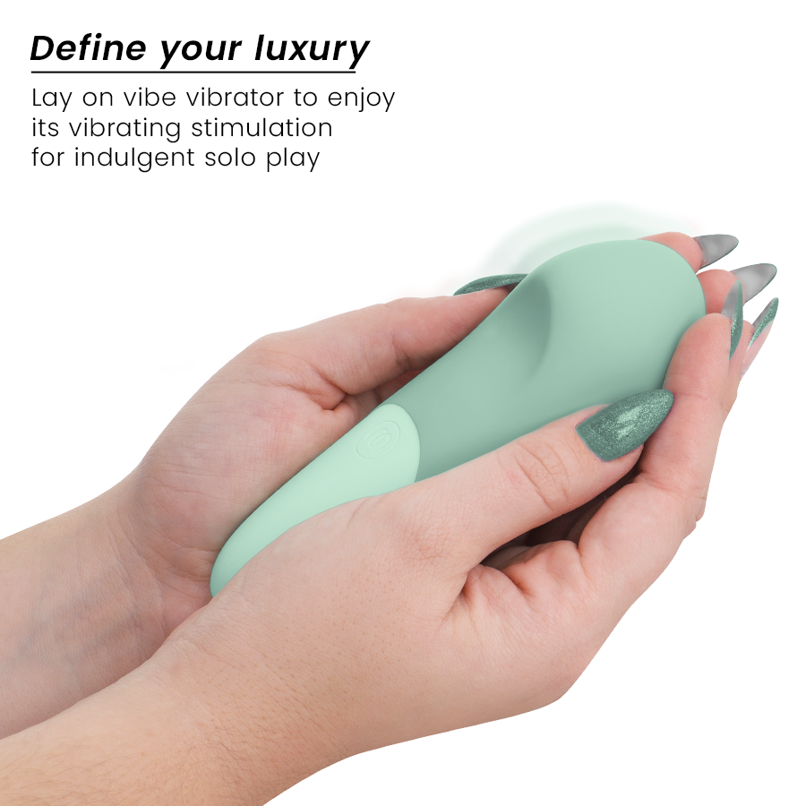 Vibe – Leiser Auflegevibrator – Salbeigrün – Bild 3