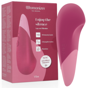 Vibe – Leiser Auflegevibrator – Altrosa